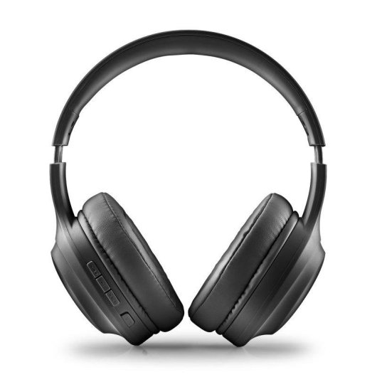 NGS Artica Glacier kabellose Bluetooth 5.4 Over-Ear Kopfhörer faltbar Akku abnehmbar schwarz