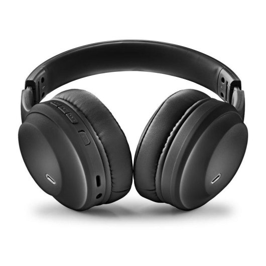 NGS Artica Glacier kabellose Bluetooth 5.4 Over-Ear Kopfhörer faltbar Akku abnehmbar schwarz