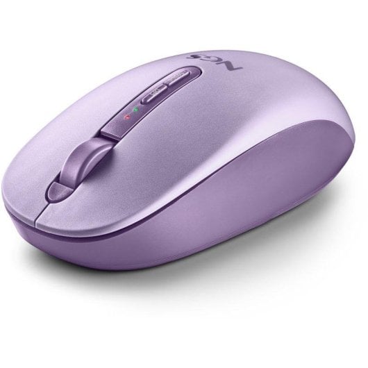 Mouse NGS Wireless Bluetooth 5.2 2.4 GHz 1600 DPI Silenzioso Viola