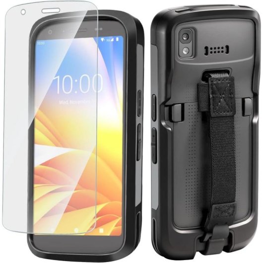 Funda protectora Zebra SG-TC2L-BOOT-01 para TC22/TC27 con correa y cristal