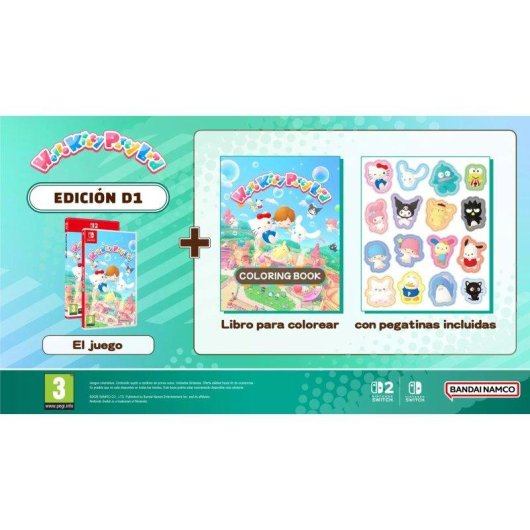 HELLO KITTY PARTY LAND D1 EDITION SWITCH