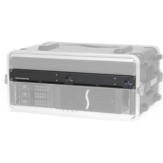 Kit di montaggio Sonnet RackMac mini per rack 1U, Nero