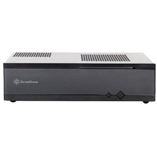 Caja HTPC SilverStone ML05 Mini-ITX Metal Negro USB 3.2 Gen 1 Audio