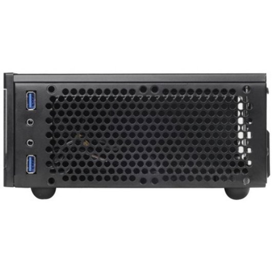 Caja HTPC SilverStone ML05 Mini-ITX Metal Negro USB 3.2 Gen 1 Audio
