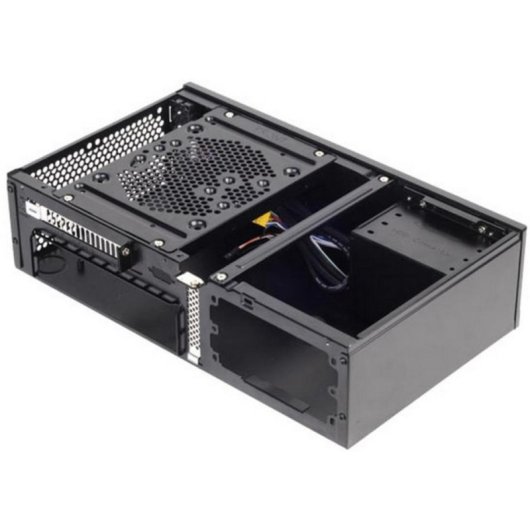 Caja HTPC SilverStone ML05 Mini-ITX Metal Negro USB 3.2 Gen 1 Audio
