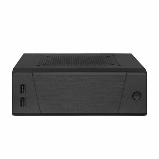 Caja HTPC SilverStone Milo 10 Mini-ITX Negra USB 3.2 Gen 1 VESA 5U