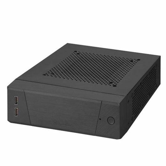 Caja HTPC SilverStone Milo 10 Mini-ITX Negra USB 3.2 Gen 1 VESA 5U