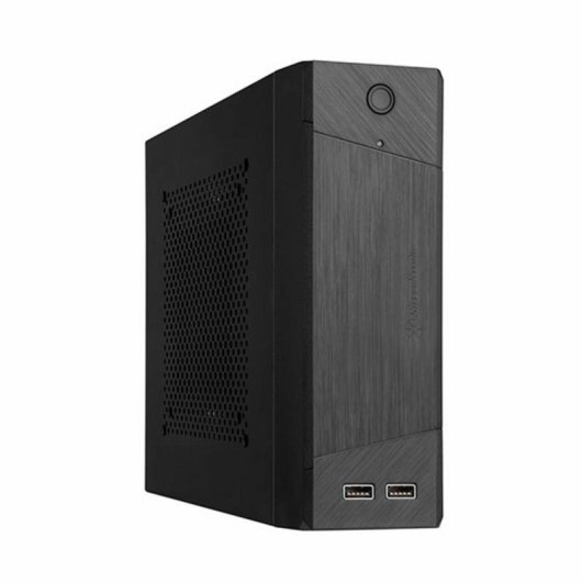 Caja HTPC SilverStone Milo 10 Mini-ITX Negra USB 3.2 Gen 1 VESA 5U