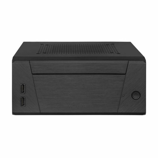 Caja HTPC SilverStone Milo 10 Mini-ITX Negra USB 3.2 Gen 1 VESA 5U