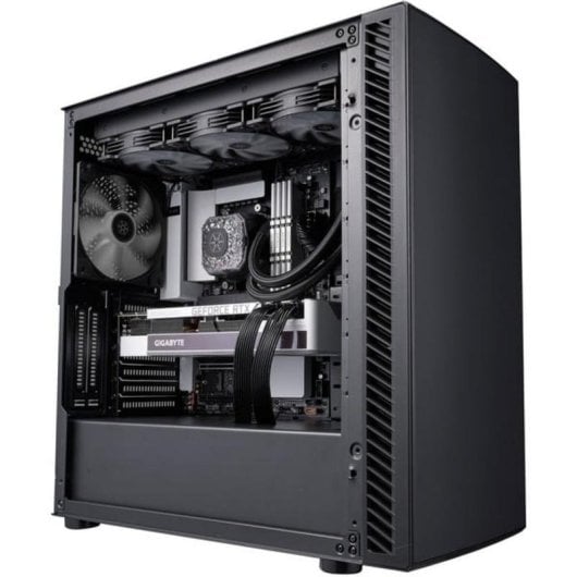 Caja PC SilverStone SETA Q1 Azul Midi Tower ATX
