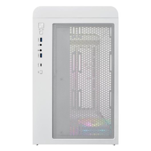 Boîtier PC FSP S380-WA Mini Tower mITX/mATX Blanc ARGB