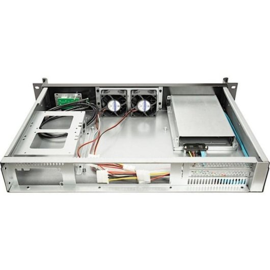 Serveur Inter-Tech 1.5U-1528-1 Rack Mini-ITX Hot-Swap USB 2.0 Noir