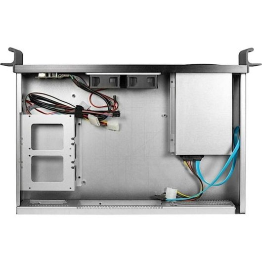 Serveur Inter-Tech 1.5U-1528-1 Rack Mini-ITX Hot-Swap USB 2.0 Noir