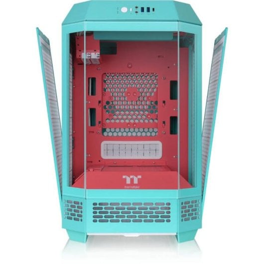 Caja PC Thermaltake The Tower 250 Mini Tower Mini-ITX Menta/Rojo