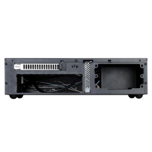 Carcasa SilverStone SST-ML06B Mini-ITX negra con aluminio y soporte SFX