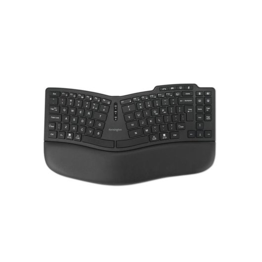 Teclado Kensington Pro Fit Ergo KB675 EQ TKL inalámbrico ergonómico Bluetooth negro
