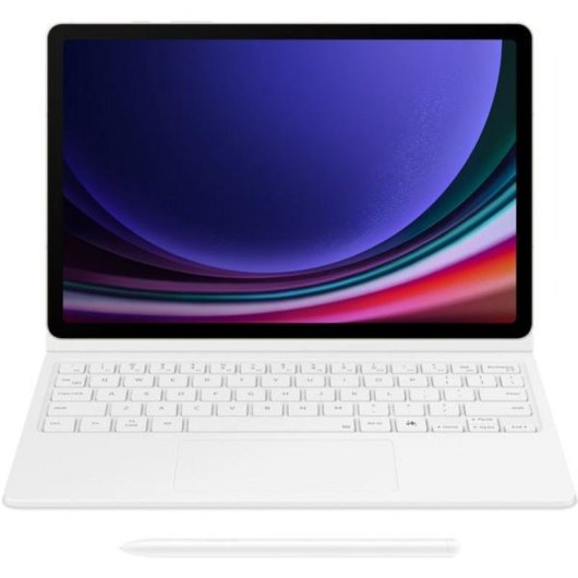 Funda teclado Samsung EF-DX725 QWERTZ Alemán Touchpad Galaxy Tab S9