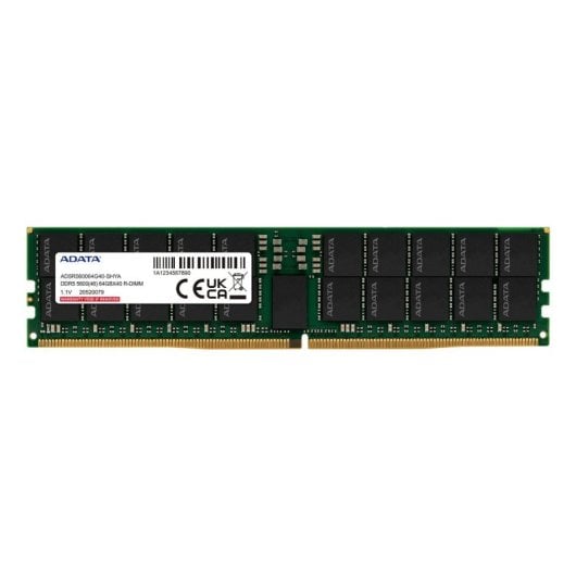 Memoria RAM Adata AD5R560064G40-SHYA 64GB 1x64GB DDR5 5600MHz ECC Registered