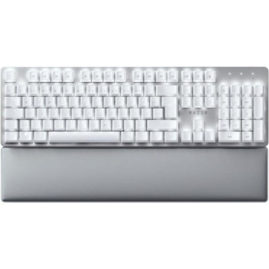 Teclado Razer Pro Type Ultra mecánico inalámbrico y alámbrico alemán QWERTZ blanco