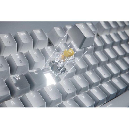 Teclado Razer Pro Type Ultra mecánico inalámbrico y alámbrico alemán QWERTZ blanco