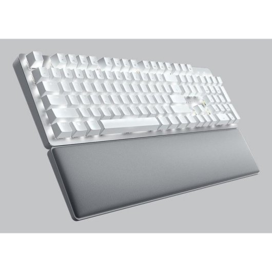 Teclado Razer Pro Type Ultra mecánico inalámbrico y alámbrico alemán QWERTZ blanco