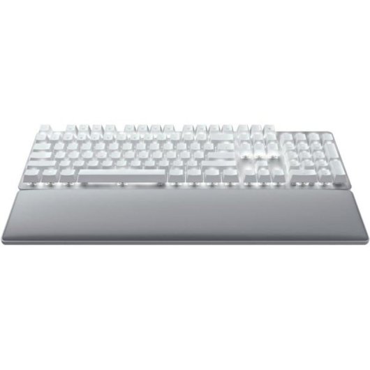 Teclado Razer Pro Type Ultra mecánico inalámbrico y alámbrico alemán QWERTZ blanco