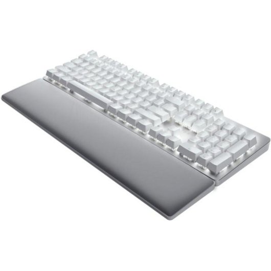 Teclado Razer Pro Type Ultra mecánico inalámbrico y alámbrico alemán QWERTZ blanco