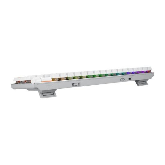 Teclado ASUS ROG Strix Scope II 96 RX óptico inalámbrico y alámbrico blanco