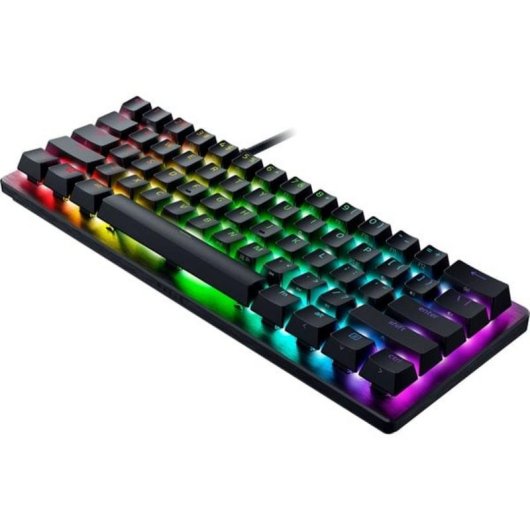 Teclado Razer Huntsman V3 Pro Mini mecánico óptico compacto QWERTZ alemán RGB