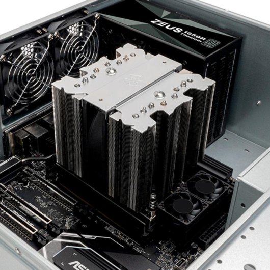 Refrigeración aire SilverStone Socket TR4 SP3 SP5 120 mm XED120S-WS doble torre