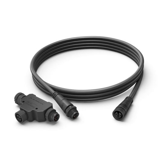 Cable alargador Philips pour extérieur 2,5 m IP67