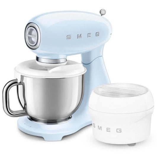 Batidora de varas Smeg SMF05PBEU 1000 W 4,8 L Azul pastel