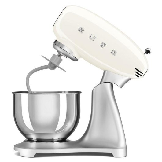 Mixer de bancada Smeg SMF04CREU 800 W 4,8 L cor creme
