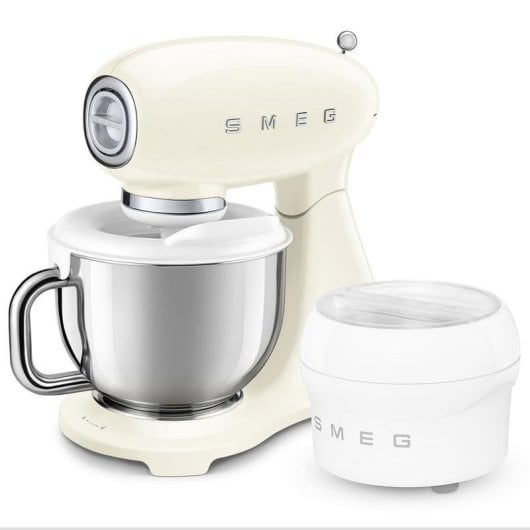 Batidora de pie Smeg SMF05CREU 1000 W 4,8 L Crema