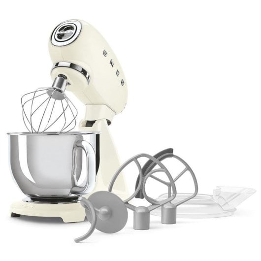 Batidora de pie Smeg SMF05CREU 1000 W 4,8 L Crema