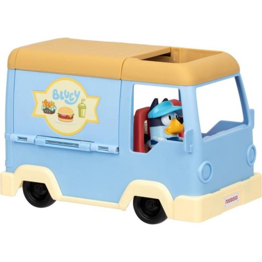Figura d'azione Moose Toys Bluey Veicolo Foodtruck Multicolore Plastico 3 anni