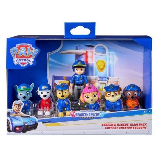 Figura d'azione SPIN MASTER Patrulla Canina Pack 7 Figuras de Rescate Search & Rescue