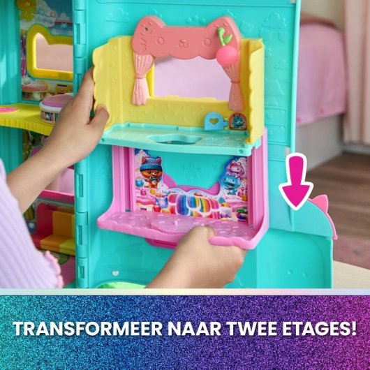 Set de juguetes Gabby's Dollhouse Cocina de Pastelillo con Figura y Accesorios