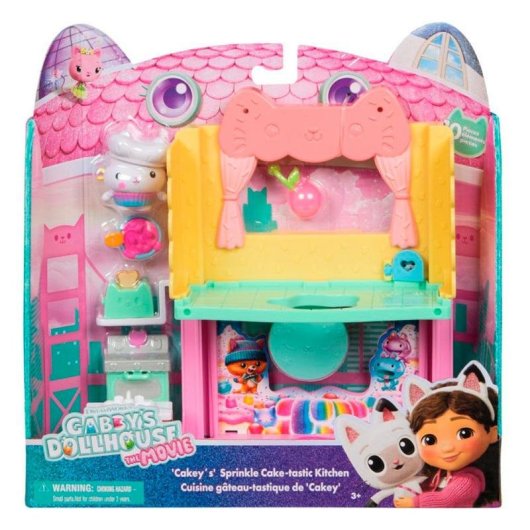 Set de juguetes Gabby's Dollhouse Cocina de Pastelillo con Figura y Accesorios