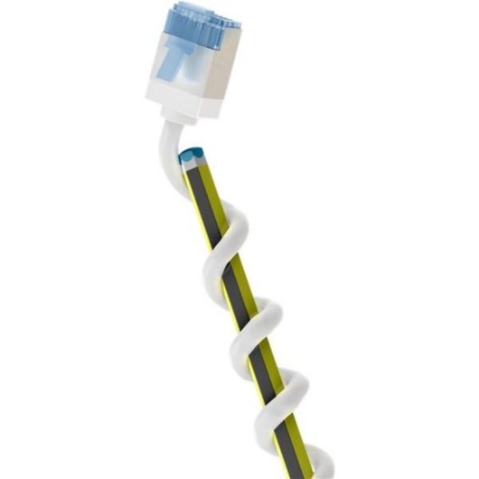 Cable de red Goobay 74302 Cat6a U/UTP 15 m Blanco
