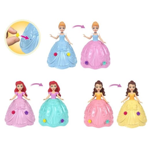 Muñeca Minifigura Disney Princess JHG94 Multicolor 122 mm