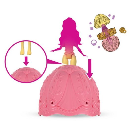 Muñeca Minifigura Disney Princess JHG94 Multicolor 122 mm