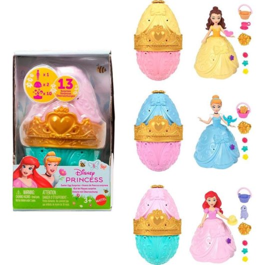 Muñeca Minifigura Disney Princess JHG94 Multicolor 122 mm