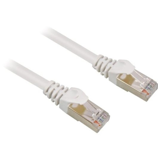 Câble réseau Sharkoon Cat6 S/FTP 0,25 m blanc