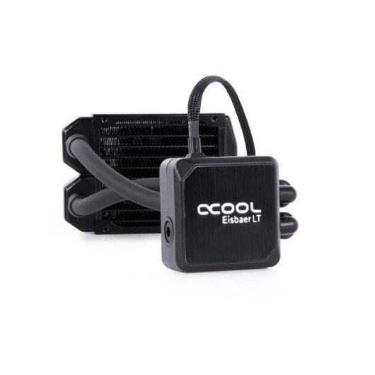 Flüssigkeitskühlung Alphacool Eisbaer LT92 92mm Schwarz Geschlossenes System