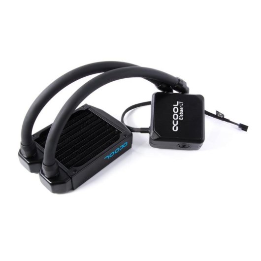Flüssigkeitskühlung Alphacool Eisbaer LT92 92mm Schwarz Geschlossenes System
