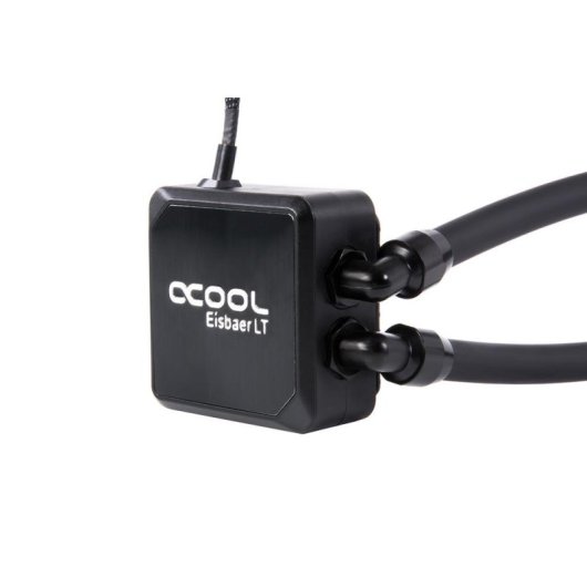 Flüssigkeitskühlung Alphacool Eisbaer LT92 92mm Schwarz Geschlossenes System