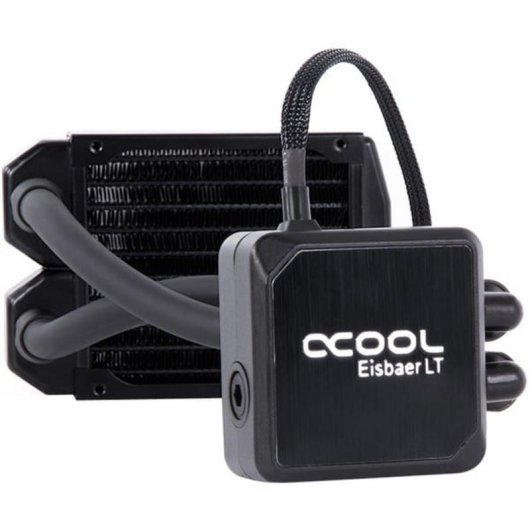 Flüssigkeitskühlung Alphacool Eisbaer LT92 92mm Schwarz Geschlossenes System
