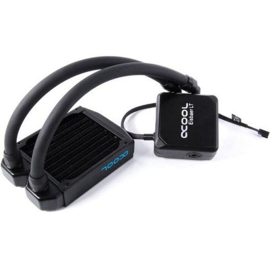 Flüssigkeitskühlung Alphacool Eisbaer LT92 92mm Schwarz Geschlossenes System