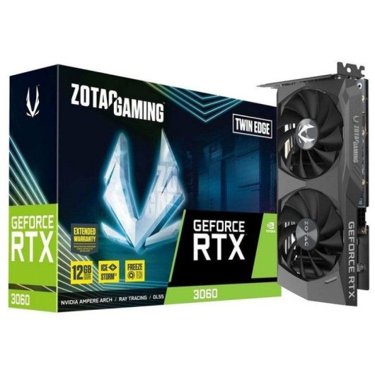 Scheda Grafica Zotac Gaming RTX 3060 Twin Edge 12GB GDDR6